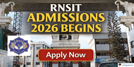 RNSIT Admissions 2026 Begins Apply Now